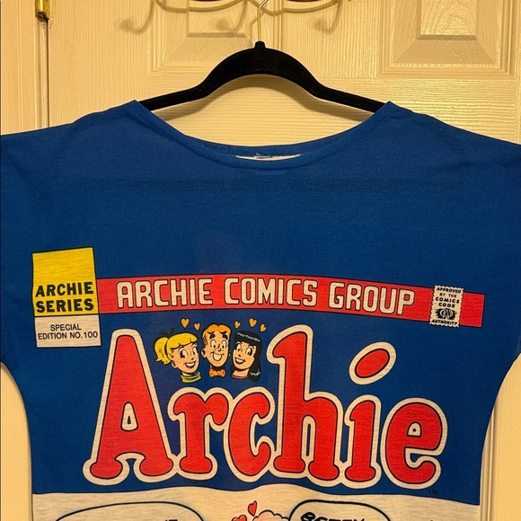 Jody Arden Vintage 1985 Archie Comics Group Blue Pajama Sleepwear - Picture 2 of 8